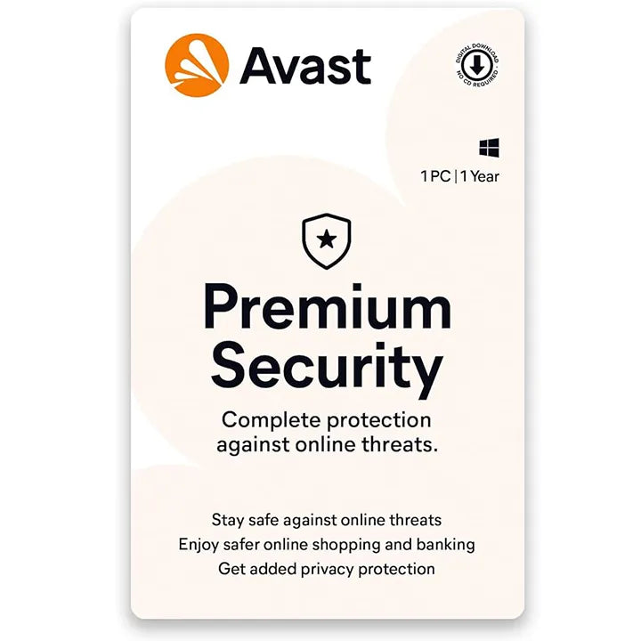 Avast Premium Security | 1 Anno | 1 Dispositivo