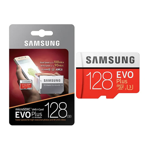 Samsung Evo Plus Microsd 128GB Package