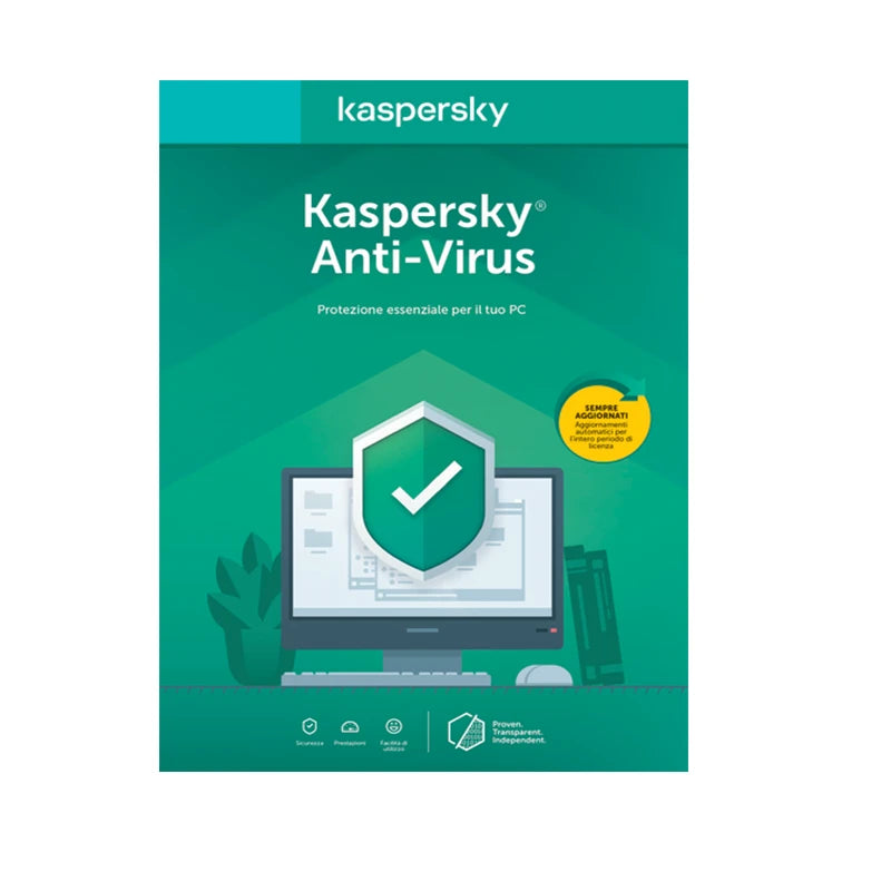 Kaspersky Antivirus 2024 | 1 dispositivo | 1 anno