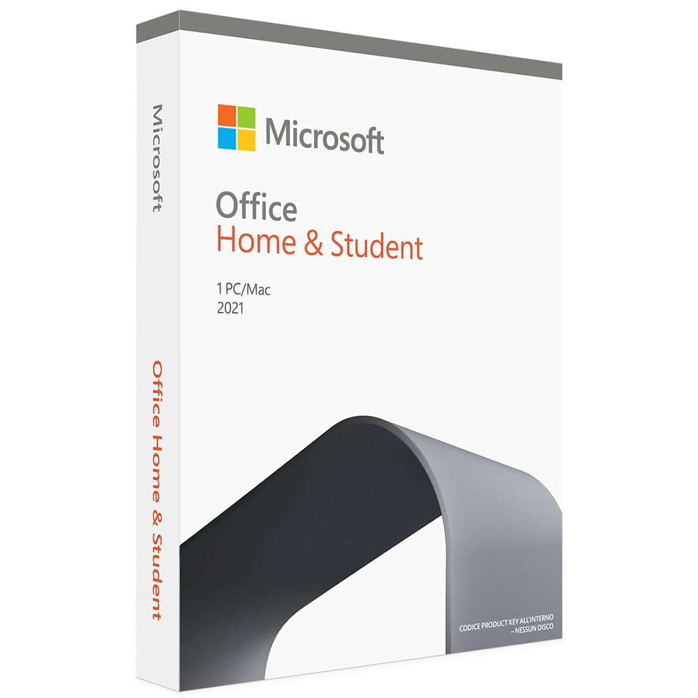 Microsoft Office 2021 Home & Student Box ITA Medialess 1PC/MAC